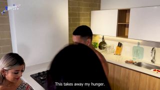 Threesome In The Kitchen With My Best Friend And Her Boyfriend Naty Delgado  Salome Gil 1080p-2