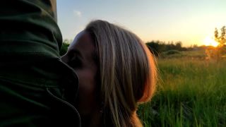 Sunset Evening With SWife Katy And A Huge Portion Of Sperm 1080p-5