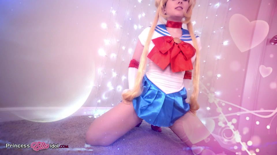 Princess Ellie Idol/Clips4Sale.com - Ellie Idol - Sailor Moon Champion of Justice, Blowjobs cosplay 