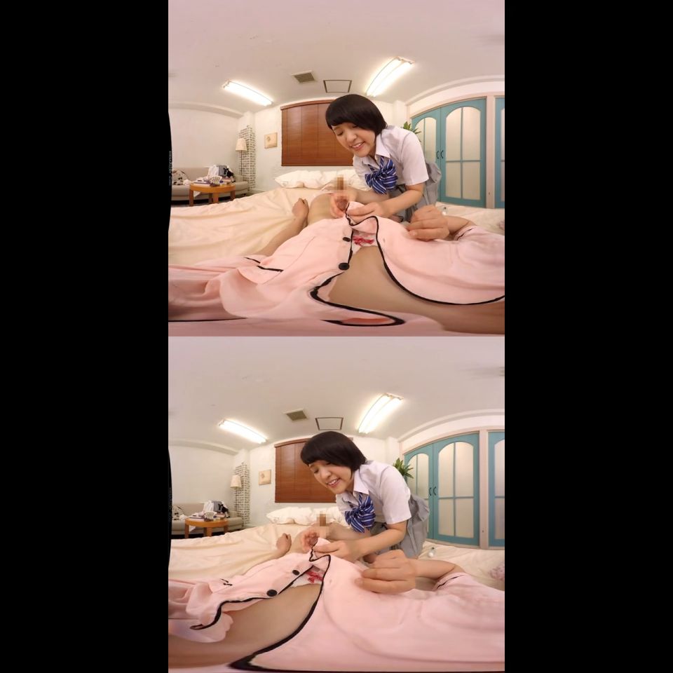 VR Fantasy! Hinata Mio - Schoolgirl Lesbian Solowork FullHD