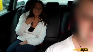 Adorable Brunette Rides Taxi Driver's Cock When She Can't Pay Fare - April 07, 2014-0