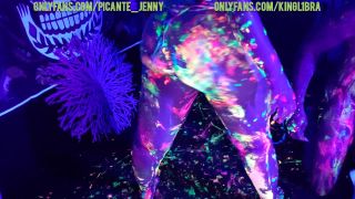 online adult video 48 Picante_Jenny - BODY PAINT GLOW IN THE DARK SEX  on bbw max hardcore girls-3