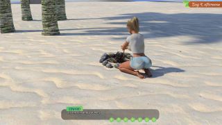FemboyyGames - Lewd Island #4 - Bella is really getting horny and thinking about my cock!-3