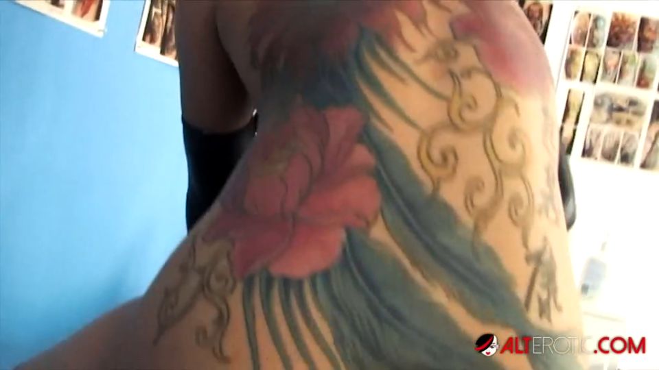 Jandi Lin - Petite Tattooed Asian Fucked Hard.