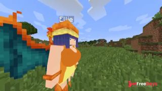 Ellie Chan Minecraft jenny mod hentai xhatihentai gameplay-3