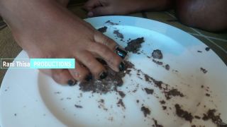 Rani Thisa Cake licking from feet Femdom!-0