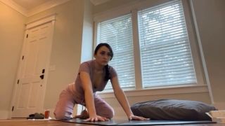 Dani Divinity min Full Clip In case you missed my yoga ignore stream the other day here it is f (Femdom porn)-7