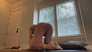 Dani Divinity min Full Clip In case you missed my yoga ignore stream the other day here it is f (Femdom porn)-8