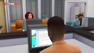 [GetFreeDays.com] Slut Persuades Co-Worker To Fuck In Bosses Office - Sims 4 - Free-Use Office Sex Stream June 2023-0