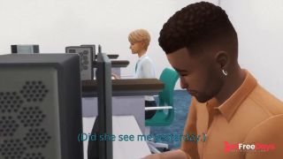 [GetFreeDays.com] Slut Persuades Co-Worker To Fuck In Bosses Office - Sims 4 - Free-Use Office Sex Stream June 2023-3