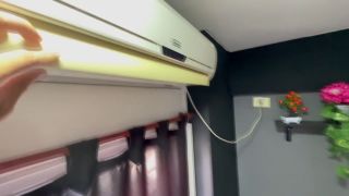 She FUCKS The Man Who INSTALLS Her AIR CONDITIONER Really Hard Because She Has No Money To Pay Him 1080p-0