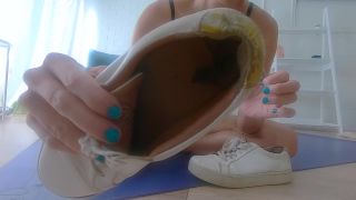 Mistress Alana – My Dirty Old Gym Shoes Foot!-7