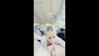 MaxBlaze,PaolaBlaze - Polish slut sucks my dick on the road and swallows my cum-1