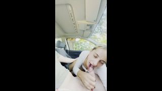 MaxBlaze,PaolaBlaze - Polish slut sucks my dick on the road and swallows my cum-3