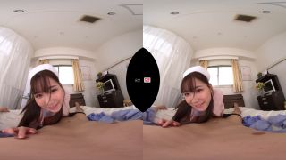 SIVR-366 【8KVR】推しに弱いフリしてこっそり性処理ご奉仕してくれるあざと可愛い新人ナースと濃密三田真鈴-5