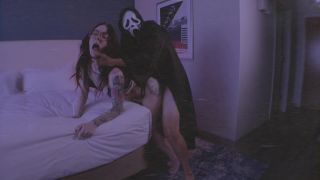 POVProfessor - Salem Moon gets railed && creampied by Ghostface VHS version-2