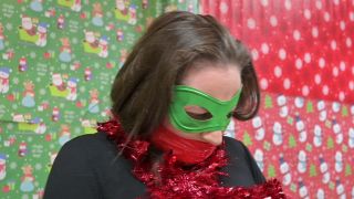 Evil Santa Catches Lady Midnight - Cinchedandsecured.-0