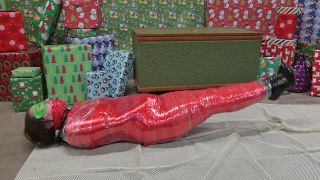Evil Santa Catches Lady Midnight - Cinchedandsecured.-7