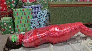Evil Santa Catches Lady Midnight - Cinchedandsecured.-8