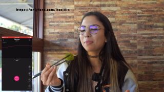 I Had An Orgasm In A Public Restaurant With My Lush Vibrator English Subtitles 1080p-6