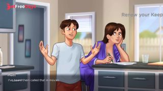 Summertime Saga New Version Cookie jar Sex Animation Ep 04 - Fist time see Debbie Boobs-6