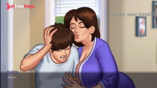 Summertime Saga New Version Cookie jar Sex Animation Ep 04 - Fist time see Debbie Boobs-8