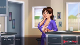 Summertime Saga New Version Cookie jar Sex Animation Ep 04 - Fist time see Debbie Boobs-9