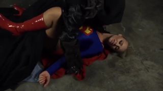 Movie title:Alexis Supergirl Defeated - Heroine, Superheroine.-6