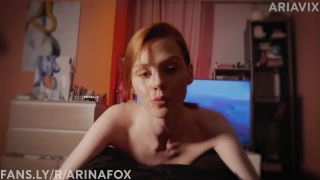 AriaVixHuge Cumshot from the tits of supermodel AriaVix    juicy blowjob   pov-3