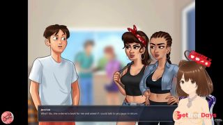 [GetFreeDays.com] Summertime saga 10 - Watching busty shameless lesbians shower - Jazziuu - Gameplay Porn Leak March 2023-7