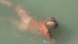 Neglected boner in the water Voyeur!-4