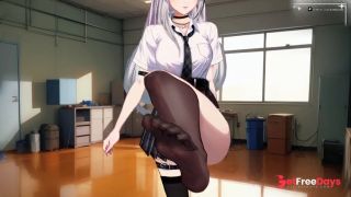 NSFW VTuber Your School Bully Teases You With Her Sweaty Feet  Voiced Hentai RP-4