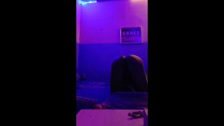 DaBlackPee - It's time for big ass and cock show in blue lighted scene wow huge ass huge dick-2