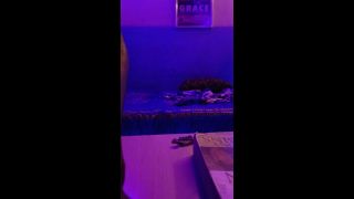 DaBlackPee - It's time for big ass and cock show in blue lighted scene wow huge ass huge dick-6