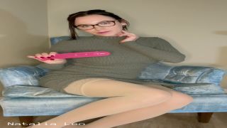 clip 18 Natalia Leo – Teacher Punishes Sissy Student - dirty talk - solo female hardcore blonde group sex-9