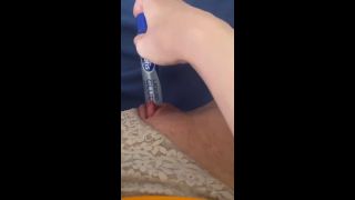 MillyMel91 - Fucking myself with gluestick, view from up-4