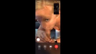 M@nyV1ds - Ellie Brooks - Cheating wife FaceTimes hubby BJFacial-2