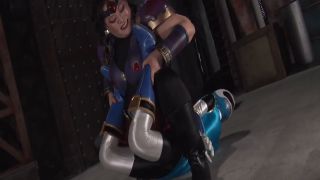 [WarAnLov.com] SPSE-01 Hisou Sentai Kageninja Blue is attacked by female-007-1