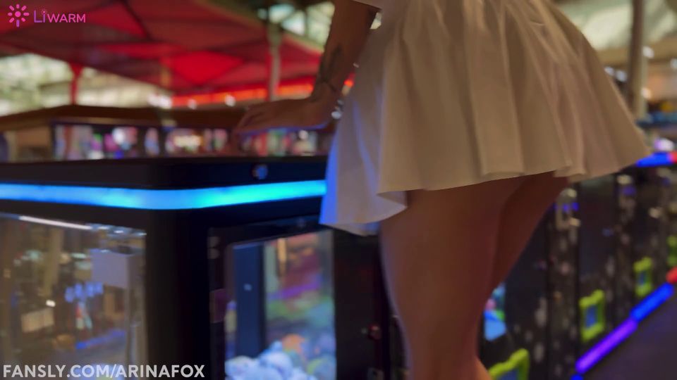 ArinaFox - Control MULTIORGASMS on a Date - Remote Sex Toy in a Public Place [1080p] - Teen
