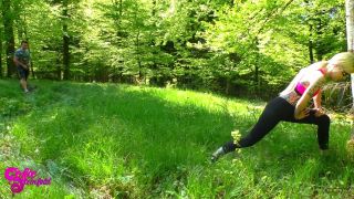 My Dirty Hobby: Sofie - Steinfeld - Im wald beim Sport bespannt und durchgenommen - Germany-2