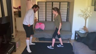 Beastcage Ballbusting - The guy checks his balls to see how strong they are.-1