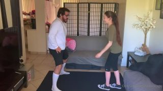 Beastcage Ballbusting - The guy checks his balls to see how strong they are.-7