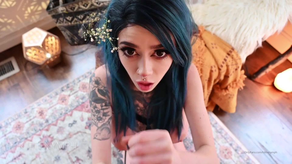 Kiittenymph Goth Teen Anal Sex (Anal porn)