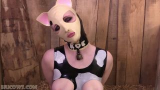 online clip 3 Elizabeth - latex HuCow - humilation - bdsm porn chubby bdsm-0