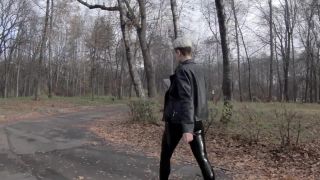 [GetFreeDays.com] Polina Latex Walk In The Park ASMR latex porn pics-0