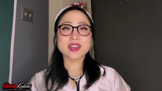 Kimmy Kalani – ASMR JOI Asian Nurse Gets Sperm Sample femdom -1