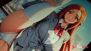 [GetFreeDays.com] Orihime Inoue School Uniform from Bleach - Jizz Tribute Adult Leak October 2022-0