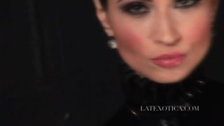 Latexotica 2014   Lilly   Black Latex Hotpants (mp4)-9