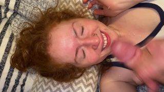 Amateur Wife Fucks Her Husband And Happily Takes His Cum On Her Face-9