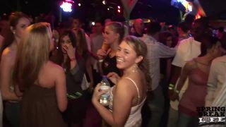 Up the Skirt Club Footage and Wet T-Shirt Contest Public-5